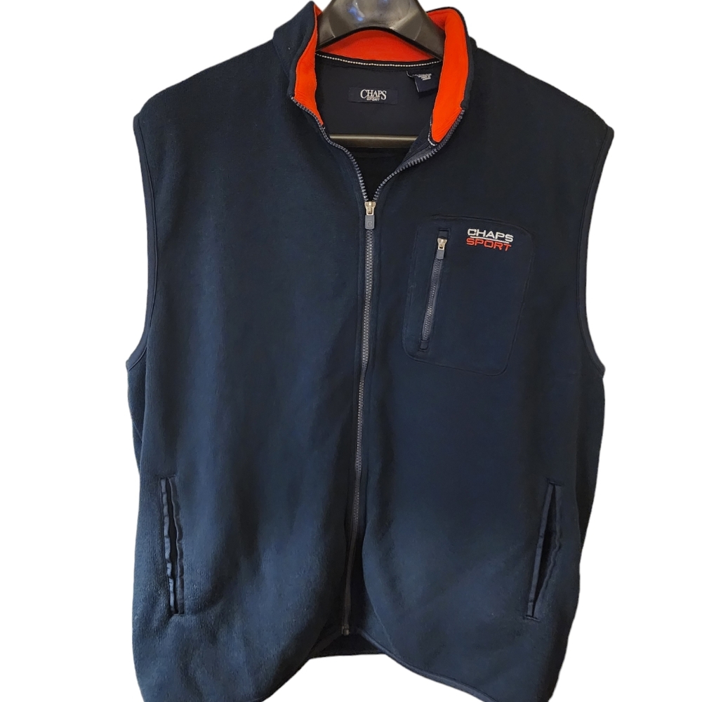 Chaps Sport Men's XXL fleece vest